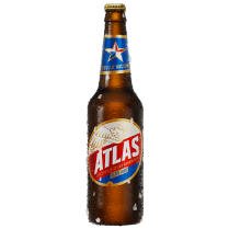 Cerveza ATLAS Vidrio 590ML cerveceria nacional panama